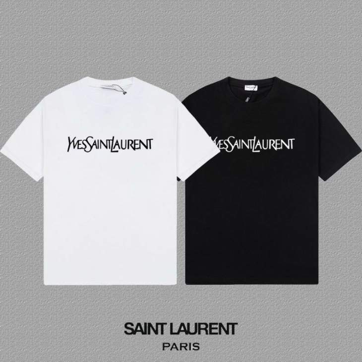 Picture of Saint Laurent T Shirts Short _SKUYSLS-2XLtltx102042